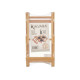 Botellero Plegable Kinvara KT216003-1 Natural 54 x 15 x 21,5 cm (6 Unidades)