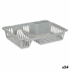 Escurridor Kinvara YMA04 1098 01 Plateado 40 x 8 x 29,5 cm (24 Unidades)