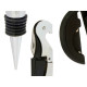 Set de Accesorios para Vino Kinvara KT180219 Acero Inoxidable Polipropileno 3 Piezas (24 Unidades)