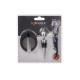 Set de Accesorios para Vino Kinvara KT180219 Acero Inoxidable Polipropileno 3 Piezas (24 Unidades)