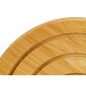 Salvamantel Kinvara 897 Natural Bambú Redondo 19 x 1 x 19 cm (24 Unidades)