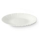 Plato de Postre Vivalto LXP-75 Blanco Vidrio opalino 19 x 2 x 19 cm (24 Unidades)