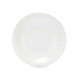 Deep Plate Vivalto LSP-85 White Opaline glass 21,5 x 3 x 21,5 cm (24 Units)
