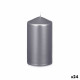 Vela Acorde 92537 Plateado 7 x 13 x 7 cm (24 Unidades)
