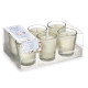 Set de Velas Perfumadas Acorde 48-G-AR Algodón Vaso (12 Unidades)