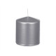 Candle Acorde 92543 Silver 9 x 10 x 9 cm (12 Units)