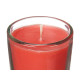 Set de Velas Perfumadas Acorde 48-A-AR Frutos rojos Vaso (12 Unidades)