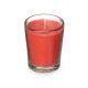 Set de Velas Perfumadas Acorde 48-A-AR Frutos rojos Vaso (12 Unidades)