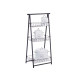 Estantería Kinvara CN-W2672C-A Negro Hierro 44 x 31 x 90 cm