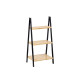 Estantería de Baño Berilo WR5504-3-430 Negro Natural 40,3 x 81,5 x 30 cm