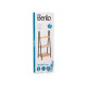 Estantería de Baño Berilo WR5504-3-430 Negro Natural 40,3 x 81,5 x 30 cm