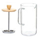 Tetera Vivalto SW8132 600ML Natural Bambú Vidrio de Borosilicato 600 ml