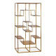 Estantería BIG-S3605004 Dorado Metal 45 x 200 x 100 cm