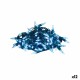 Wreath of LED Lights White 900 x 10 x 2 cm (12 Units)
