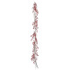 Guirnalda de Navidad Rama Blanco Rojo Plástico 180 x 14 cm (4 Unidades)