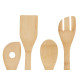 Juego de Utensilios de Cocina Kinvara 90960 Bambú (12 Unidades)