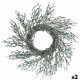 Corona de Navidad Rama Azul Plástico 50 x 10 x 50 cm (2 Unidades)