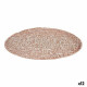 Salvamantel Kinvara Rosa Plástico Ø 38 cm (12 Unidades)
