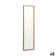 Wall mirror 82707 Bronze 30 x 120 cm Rectangular (2 Units)