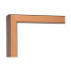 Wall mirror 82707 Bronze 30 x 120 cm Rectangular (2 Units)