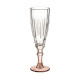 Copa de champán Vivalto Exotic Marrón Cristal 170 ml