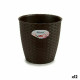 Maceta Stefanplast Plástico Chocolate 19 x 17,5 x 19 cm (12 Unidades)