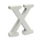 Letra Pincello X Blanco 2 x 16 x 14,5 cm (24 Unidades)