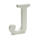Letra Pincello J Blanco 1,8 x 21 x 17 cm (12 Unidades)