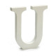 Letra Pincello U Blanco 1,8 x 21 x 17 cm (12 Unidades)