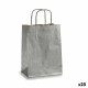 Paper Bag Pincello 18241 Silver 18 x 8 x 31 cm (25 Units)