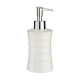 Soap Dispenser Berilo DW20800-B White Metal Ceramic Waves 260 ml (12 Units)