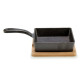 Cazuela para Servir Tapas Kinvara 1277SJ5076 Marrón Gris 23,7 x 6,3 x 14 cm Sartén (12 Unidades)