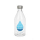 Bottle H2O Glass 1 L (12 Units)