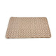 Alfombra de baño Berilo AR1910106 Beige PVC Trenzado 0,03 x 50 x 50 cm (12 Unidades)