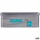 Caja para Infusiones Kinvara Organic Tea Gris Hojalata 11 x 7,1 x 18 cm (24 Unidades)