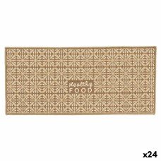 Alfombra Kinvara Healthy Food Beige 90 x 40 cm (24 Unidades)
