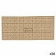 Alfombra Kinvara Healthy Food Beige 90 x 40 cm (24 Unidades)