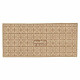 Alfombra Kinvara Healthy Food Beige 90 x 40 cm (24 Unidades)