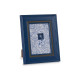 Marco de Fotos Cristal Azul Plástico (6 Unidades) (2 x 26 x 21 cm)