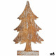 Figura Decorativa Árbol de Navidad Plateado Madera 5 x 31 x 15 cm (6 Unidades)