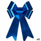 Lazo Adorno Navideño Azul PVC 24 x 36 x 5 cm (12 Unidades)
