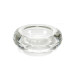 Candleholder Transparent Glass 6,5 x 2,5 x 6,5 cm (12 Units)