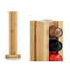 Soporte para 36 Cápsulas de Café Kinvara CN-KT225036 Bambú 11 x 11 x 34 cm Giratorio (6 Unidades)