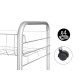 Carrito Verdulero Plateado Metal Plástico 37 x 27 x 82,5 cm (4 Unidades)