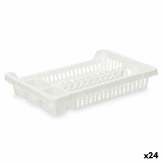 Escurridor para Fregadero Kinvara 2601407-2 Blanco Plástico 42,5 x 7 x 29,5 cm (24 Unidades)
