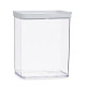 Tarro Transparente Silicona Poliestireno ABS 3,3 L 10,5 x 23,7 x 21 cm (6 Unidades)