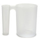Jarra Medidora 1,2 L Plástico Doble (24 Unidades)