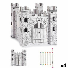 Juego de Manualidades con Papel Pincello CV20983 Castillo (4 Unidades)