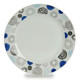 Dessert dish   Circles Porcelain 19 x 2 x 19 cm (10 Units)