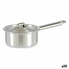 Cazo con Tapa Kinvara 100017 Plateado Aluminio Ø 12 cm 600 ml (10 Unidades)